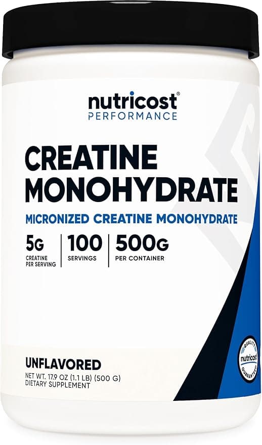 Creatine Monohydrate Nutricost